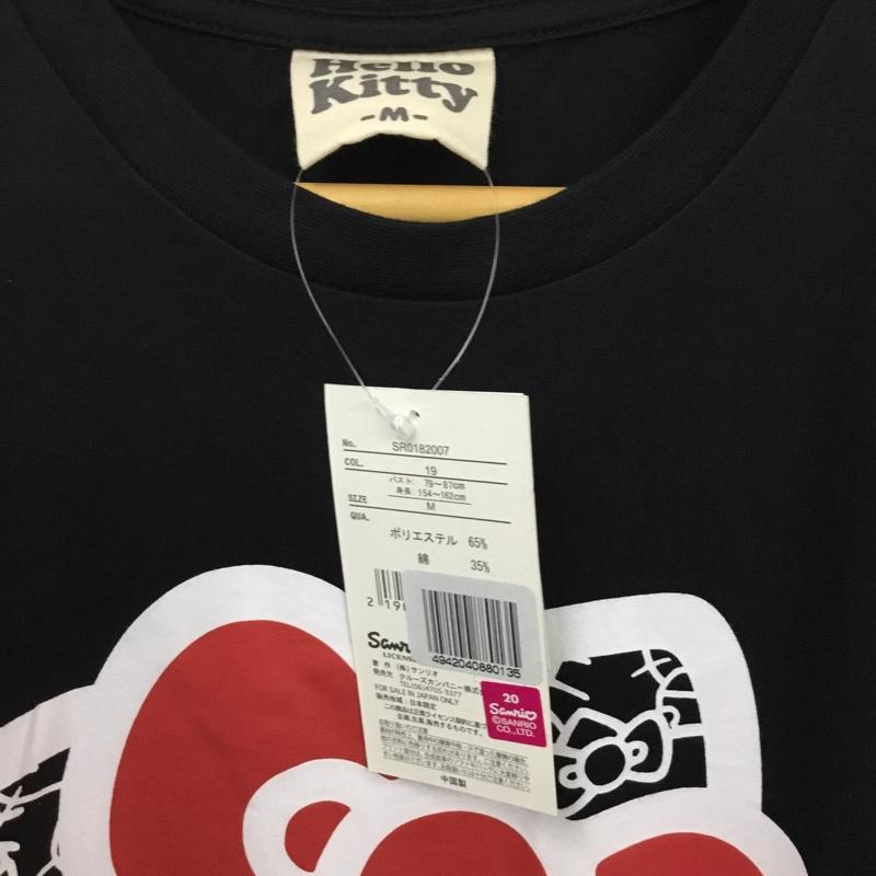 古着 USED Tシャツ 半袖 ハローキティ M プリント X キャラクター 黒 / ブラック /  レディース USED 古着 中古 10147716