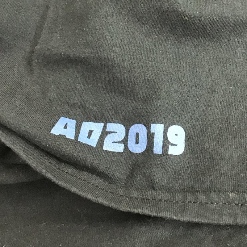 フラグスタフ FLAGSTUFF Tシャツ 半袖 半袖カットソー プリントTシャツ クルーネックカットソー プリント 黒 / ブラック /  メンズ USED 古着 中古 10115613