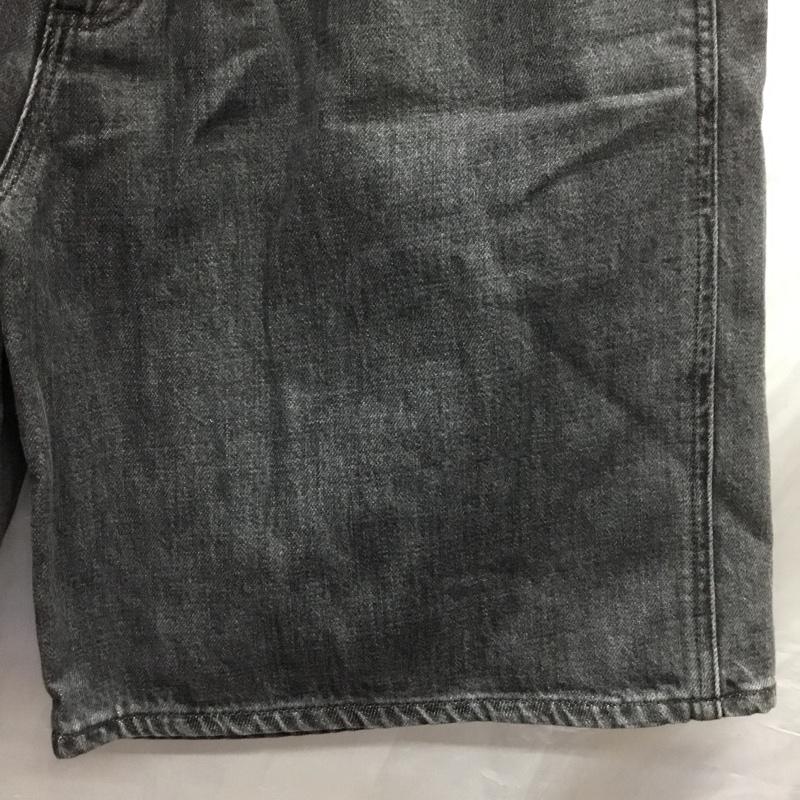 ラングラー Wrangler パンツ デニム、ジーンズ デニムパンツ ショートパンツ ハーフパンツ L 無地 黒 / ブラック /  メンズ USED 古着 中古 10121620