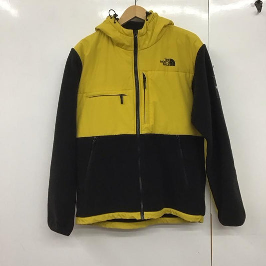 ザノースフェイス THE NORTH FACE ジャケット、上着 ジャケット、ブレザー na71832 フリースジャケット ジップアップジャケット L ロゴ、文字 黒 / ブラック / X 黄 / イエロー /  メンズ USED 古着 中古 10143430