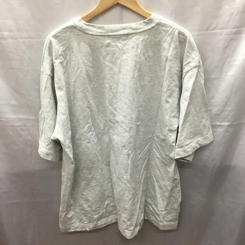 モノマート MONO-MART Tシャツ 半袖 sc558 ドッグ レトロプリント ビッグシルエット半袖Tシャツ 犬 L プリント 灰 / グレー /  メンズ USED 古着 中古 10119337