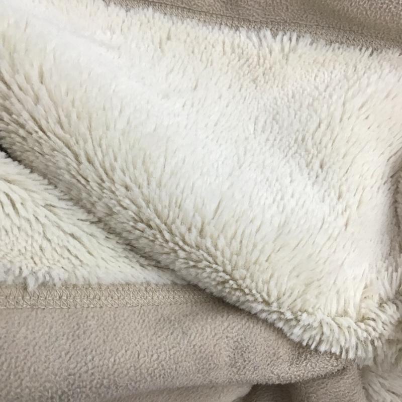 ユニクロ UNIQLO コート コート一般 241-400185 ボアフリースコート ジップアップジャケット アウター S 無地 ベージュ / ベージュ /  レディース USED 古着 中古 10143746