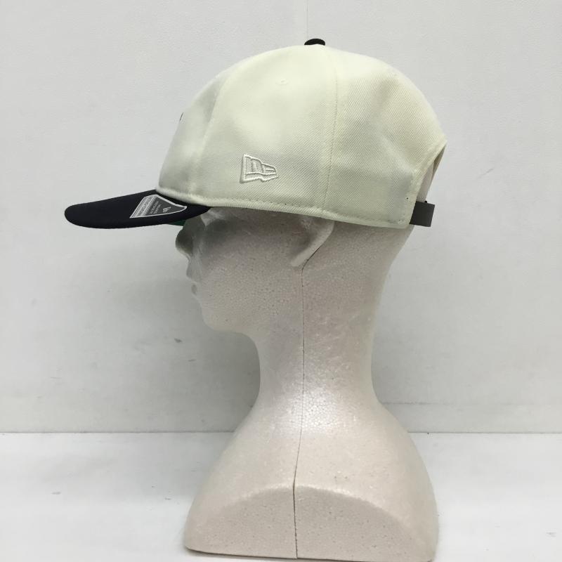 ニューエラ NEW ERA 帽子 キャップ ニューヨークヤンキース ロゴ、文字 アイボリー / アイボリー / X 紺 / ネイビー /  メンズ USED 古着 中古 10129684