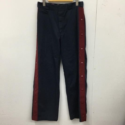 ディッキーズ Dickies パンツ ワークパンツ、ペインターパンツ MYDKP211 17ss sidelinesnapwidepant ワークパンツ カジュアルパンツ ミハラヤスヒロ M 無地 紺 / ネイビー /  メンズ USED 古着 中古 10120295