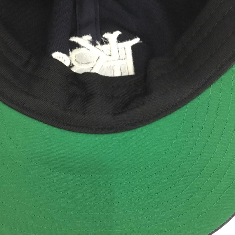 ケボズ KEBOZ 帽子 キャップ KBZSS22CA017 EFG 6 PANEL CAP FREE ロゴ、文字 紺 / ネイビー /  メンズ USED 古着 中古 10124614