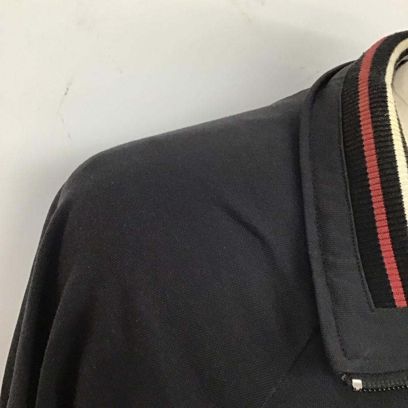 バーバリーブラックレーベル BURBERRY BLACK LABEL ジャケット、上着 ジャケット、ブレザー ジップアップジャケット ジャージ カジュアルジャケット 3 ロゴ、文字 黒 / ブラック /  メンズ USED 古着 中古 10118086