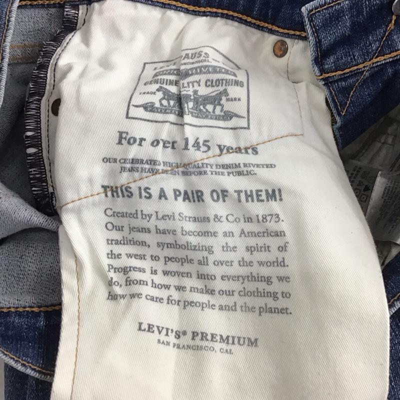 リーバイストラウスアンドコー Levi Strauss & co. パンツ デニム、ジーンズ デニムパンツ スリムパンツ カジュアルパンツ ストレッチパンツ 28インチ 無地 インディゴ / インディゴ /  メンズ USED 古着 中古 10148911