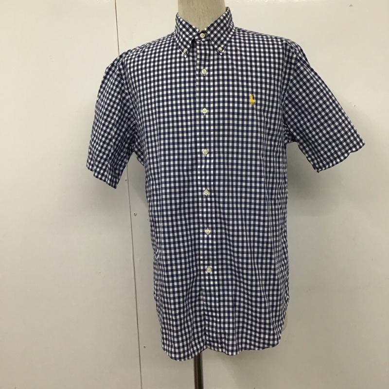 ラルフローレン RALPHLAUREN シャツ、ブラウス 半袖 チェックシャツ ボタンダウンシャツ M チェック マルチカラー / マルチカラー /  メンズ USED 古着 中古 10110520
