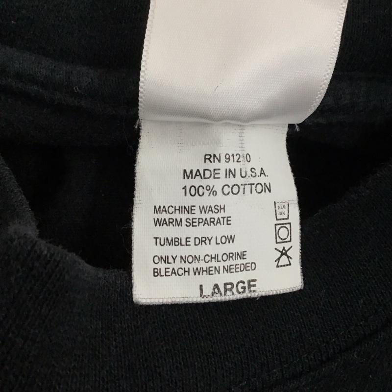 キャンバー CAMBER Tシャツ 半袖 半袖カットソー 無地Tシャツ クルーネックカットソー L 無地 黒 / ブラック /  メンズ USED 古着 中古 10136560