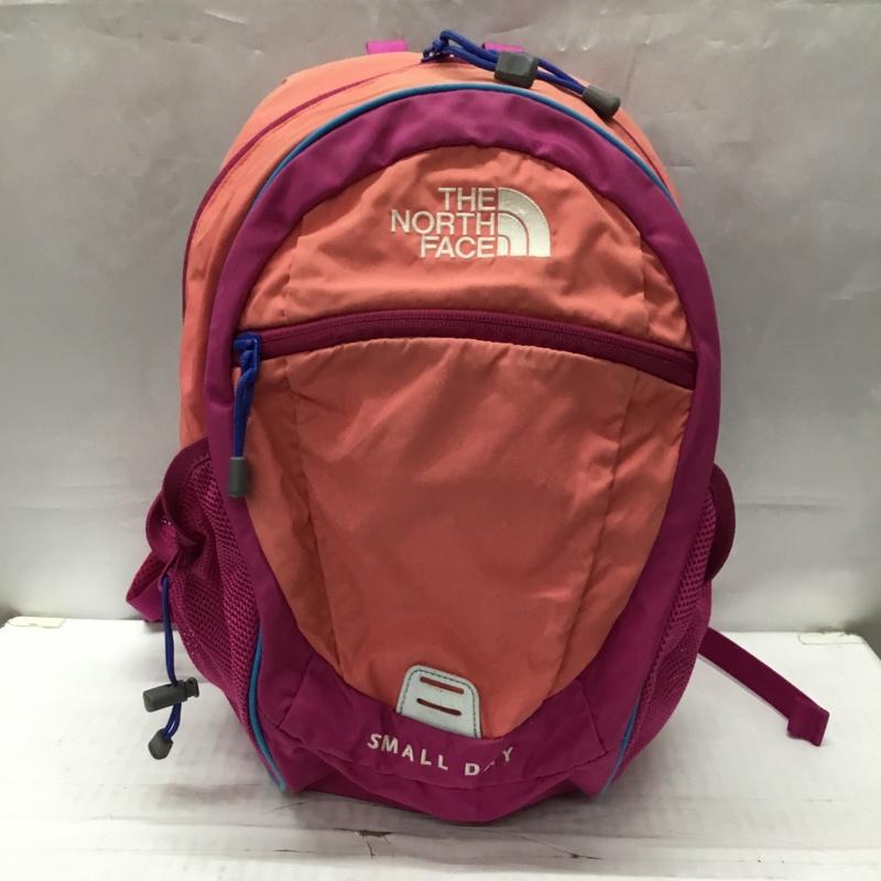 ザノースフェイス THE NORTH FACE バッグ バッグ NMJ71251 SMALL DAY スモールデイ キッズ リュック デイバッグ ロゴ、文字 桃 / ピンク / X 青 / ブルー / X マゼンタ / マゼンタ /  ガールズ USED 古着 中古 10108075