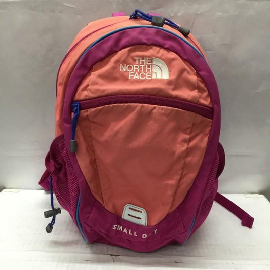 ザノースフェイス THE NORTH FACE バッグ バッグ NMJ71251 SMALL DAY スモールデイ キッズ リュック デイバッグ ロゴ、文字 桃 / ピンク / X 青 / ブルー / X マゼンタ / マゼンタ /  ガールズ USED 古着 中古 10108075
