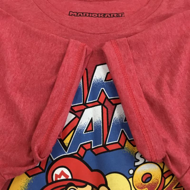 ユーズドクロージング used clothes Tシャツ 半袖 マリオカート　MARIO　KART S キャラクター 赤 / レッド /  メンズ USED 古着 中古 10133849