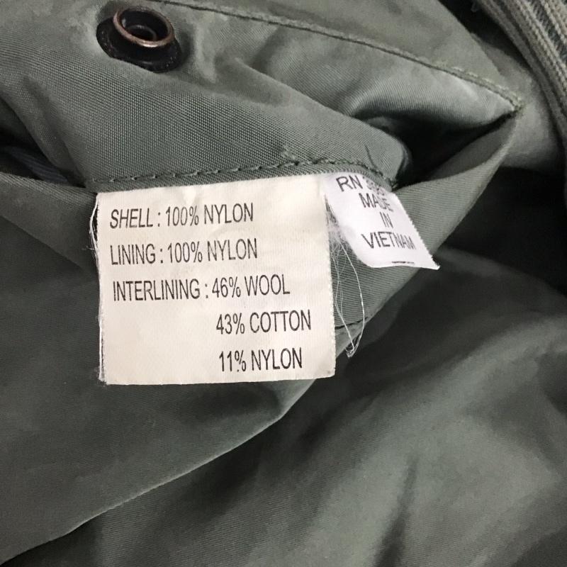 アルファインダストリー Alpha Industries ジャケット、上着 ジャンパー、ブルゾン ミリタリージャケット ジップアップジャケット アウター M 無地 カーキ / カーキ /  メンズ USED 古着 中古 10145241