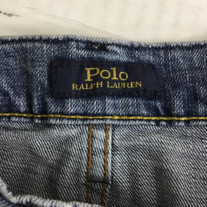 ポロラルフローレン POLO RALPH LAUREN パンツ デニム、ジーンズ 32 無地 青 / ブルー /  メンズ USED 古着 中古 10115683