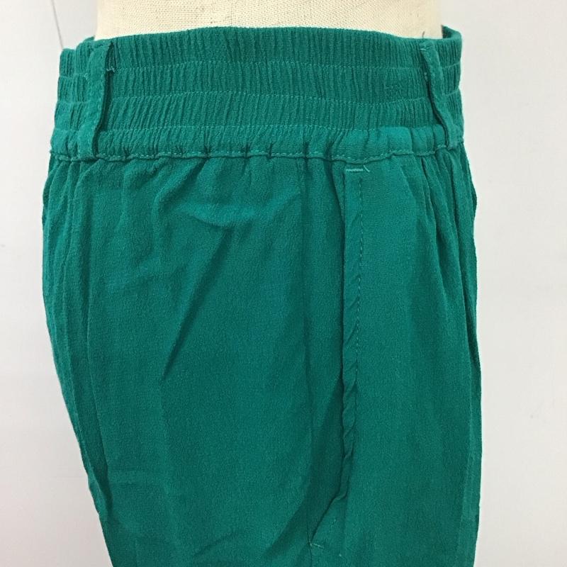 フリークスストア FREAK S STORE ボトムス ボトムス 213-3444 イージーパンツ カラーパンツ FREE 無地 緑 / グリーン /  レディース USED 古着 中古 10114948
