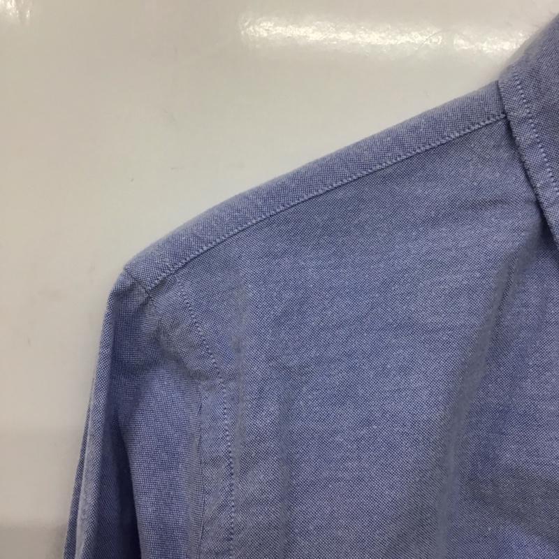 ラルフローレン RALPHLAUREN シャツ、ブラウス 長袖 L 無地 水色 / ライトブルー /  メンズ USED 古着 中古 10145752