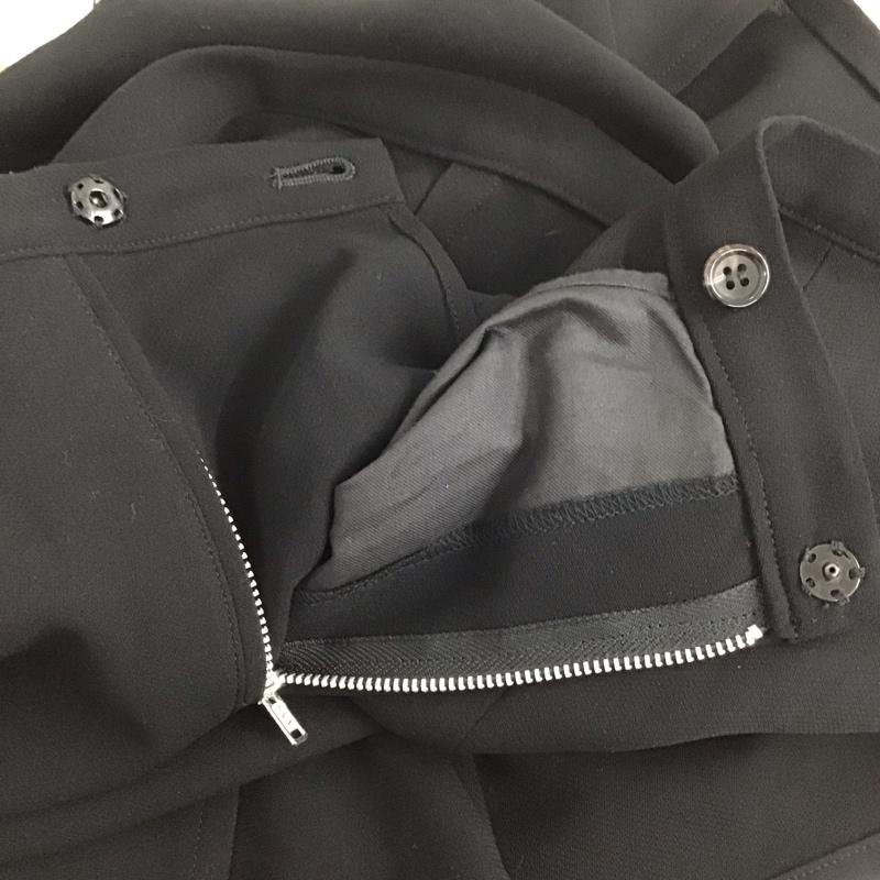 ヨウジヤマモト プリュス ノアール Yohji Yamamoto ＋Noir スカート ひざ丈スカート 3 無地 黒 / ブラック /  レディース USED 古着 中古 10129698