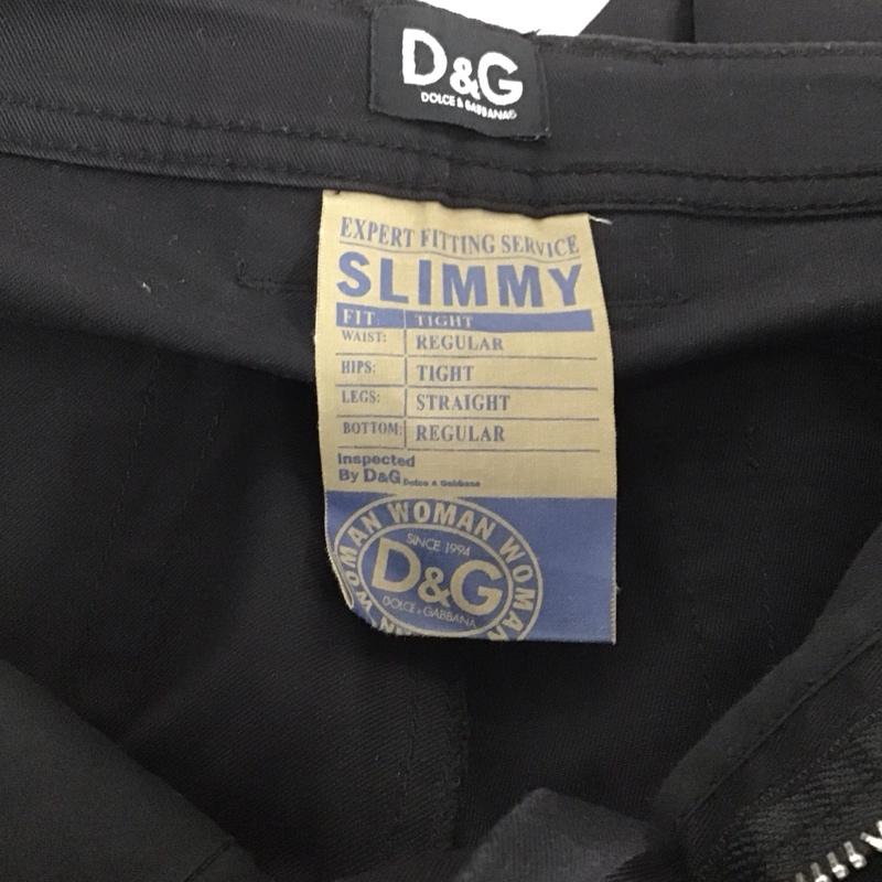 ドルチェアンドガッバーナ DOLCE&GABBANA パンツ デニム、ジーンズ 27インチ 無地 黒 / ブラック /  レディース USED 古着 中古 10132412