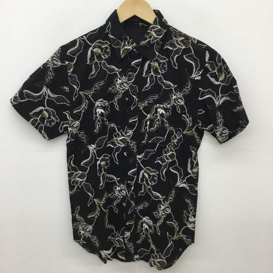 ＵＳＥＤ古着 USED/古着 シャツ、ブラウス 半袖 M05SSH017 刺繍 半袖 シャツ 黒 2 刺繍 黒 / ブラック /  メンズ USED 古着 中古 10135891