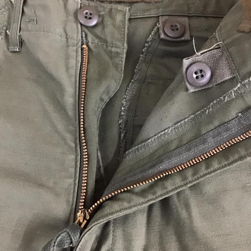 古着 USED パンツ ワークパンツ、ペインターパンツ ミリタリー カーゴパンツ M65 70年代 8415-00-782-2952 無地 カーキ / カーキ /  メンズ USED 古着 中古 10113933