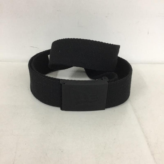 ニューエラ NEW ERA ベルト・バックル ベルト ガチャベルト 無地 黒 / ブラック /  メンズ USED 古着 中古 10139449