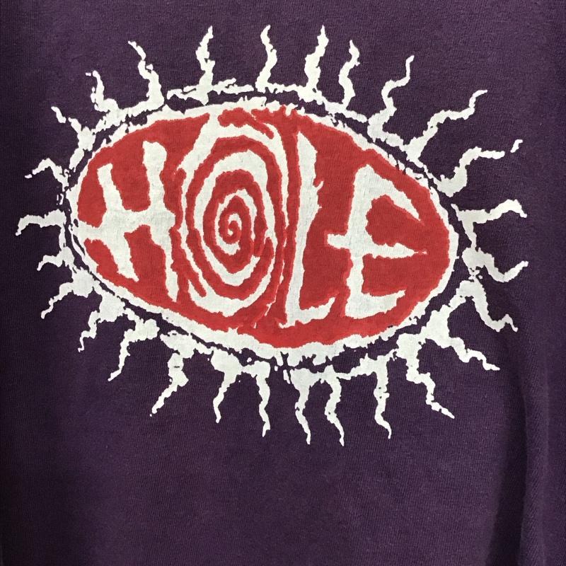 古着 USED Tシャツ 半袖 バンドTシャツ 90s シングルステッチ コートニーラブ ロゴ、文字 紫 / パープル /  メンズ USED 古着 中古 10130101