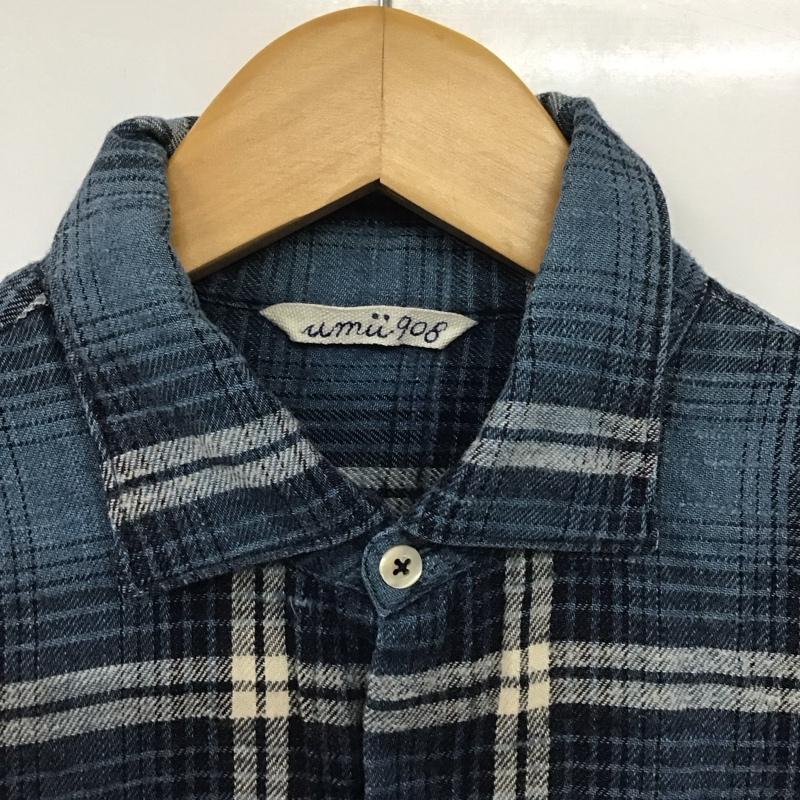 ウミキュウゼロハチ UMII908 シャツ、ブラウス 長袖 長袖シャツ チェックシャツ カラーシャツ 2 チェック マルチカラー / マルチカラー /  メンズ USED 古着 中古 10132645