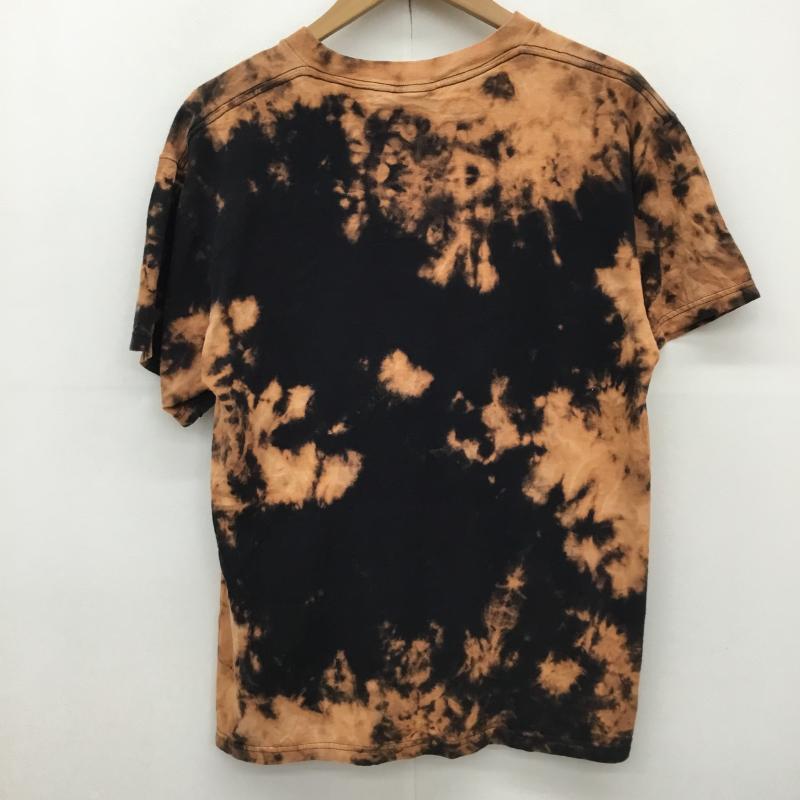 ＵＳフルギ US古着 Tシャツ 半袖 M 総柄 黒 / ブラック / X 橙 / オレンジ /  メンズ USED 古着 中古 10133842