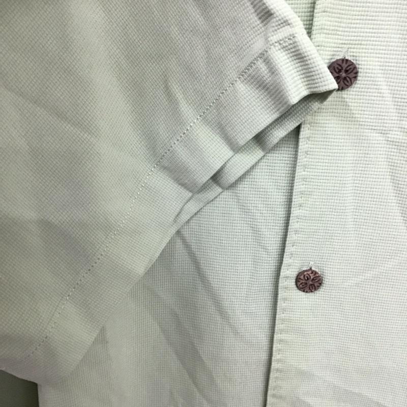 トミーバハマ Tommy Bahama シャツ、ブラウス 半袖 半袖シャツ 無地シャツ ポケットシャツ アロハシャツ XL 無地 緑 / グリーン /  メンズ USED 古着 中古 10130143