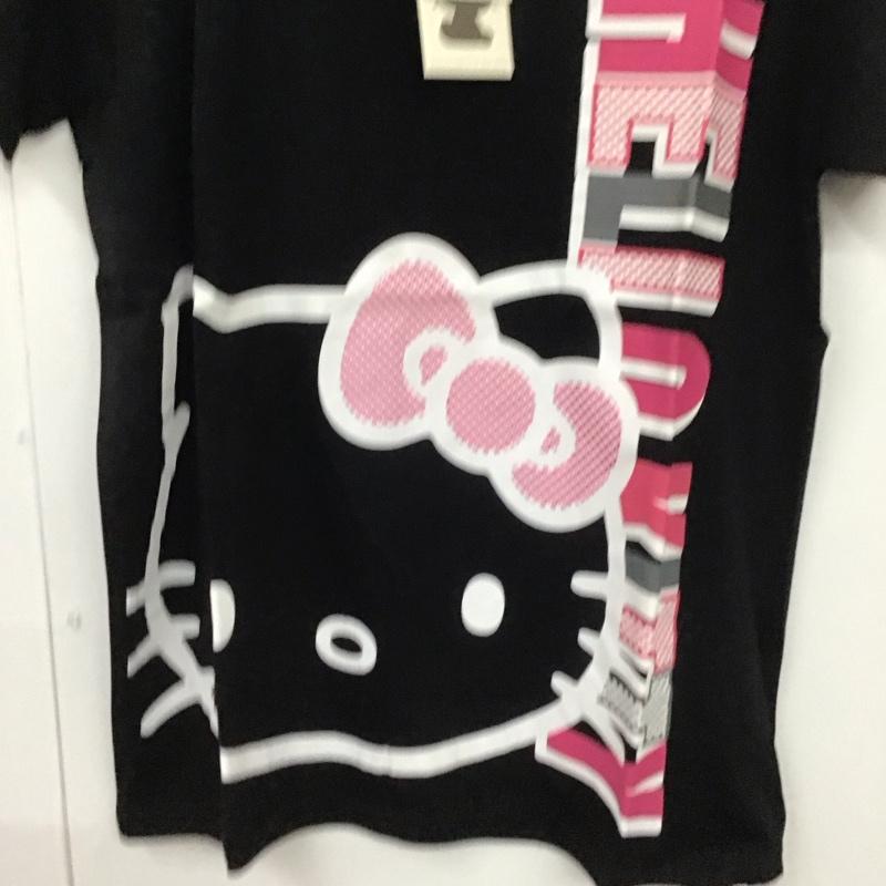 古着 USED Tシャツ 半袖 ハローキティ L プリント X キャラクター 黒 / ブラック /  レディース USED 古着 中古 10147684