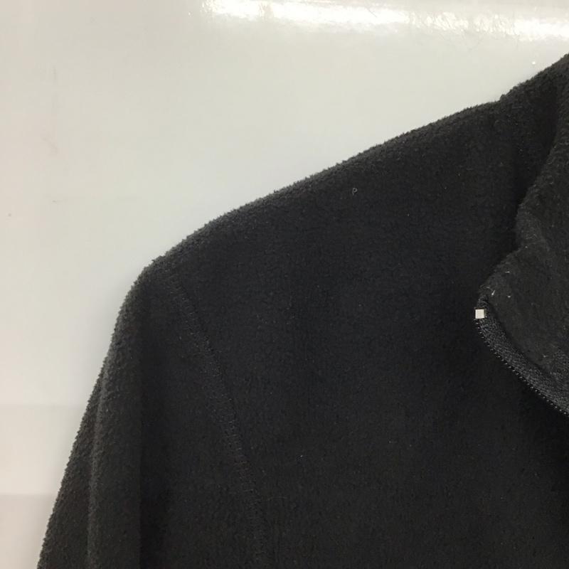 ザノースフェイス THE NORTH FACE ジャケット、上着 ジャケット、ブレザー フリース ハーフジップ S ロゴ、文字 黒 / ブラック /  メンズ USED 古着 中古 10143270