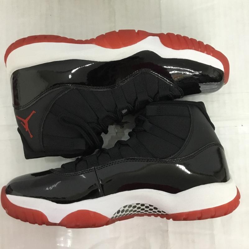 ナイキ NIKE スニーカー スニーカー 378037-061 AIR JORDAN 11 RETRO 26cm 箱有 26.0cm ワンポイント 黒 / ブラック / X 白 / ホワイト / X 赤 / レッド /  メンズ USED 古着 中古 10124203