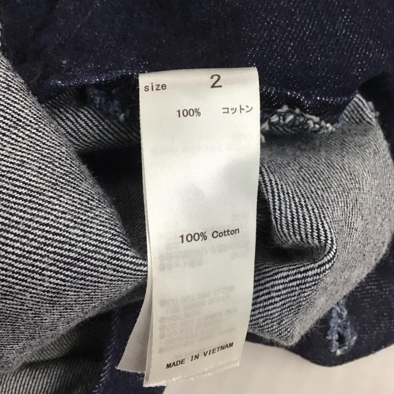 マウジー MOUSSY スカート ロングスカート 010fsb11‐0180 デニムロングスカート カジュアルスカート フレアスカート 2 無地 インディゴ / インディゴ /  レディース USED 古着 中古 10123852