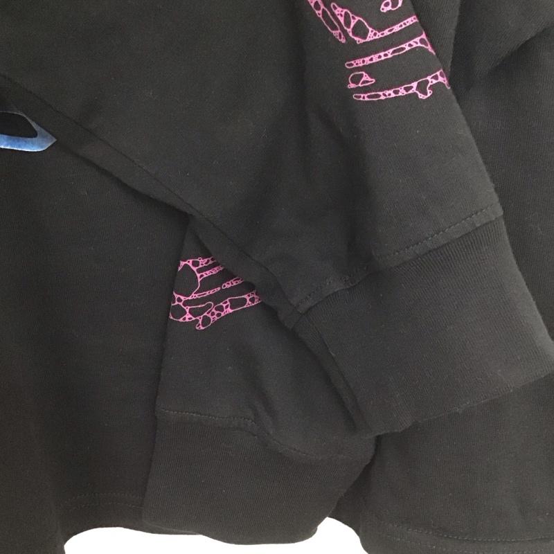 ビリオネア・ボーイズ・クラブ BILLIONAIRE BOYS CLUB カットソー 長袖 長袖カットソー プリントカットソー クルーネック L プリント 黒 / ブラック /  メンズ USED 古着 中古 10132683