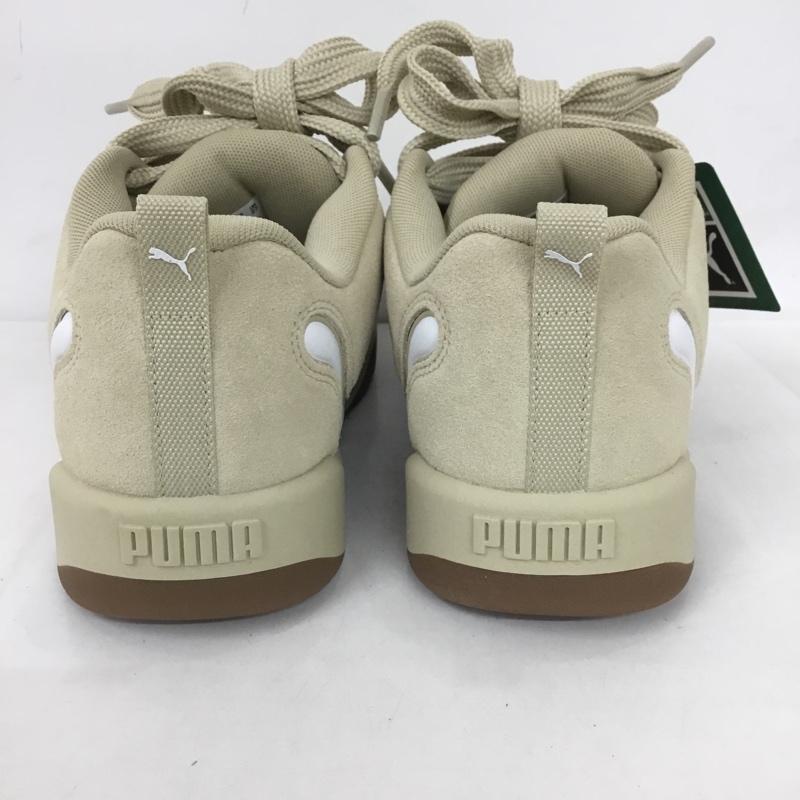 プーマ PUMA スニーカー スニーカー 395022-02 パーク ライフスタイル 27cm 箱有 27.0cm ロゴ、文字 ベージュ / ベージュ / X 白 / ホワイト /  メンズ USED 古着 中古 10125186