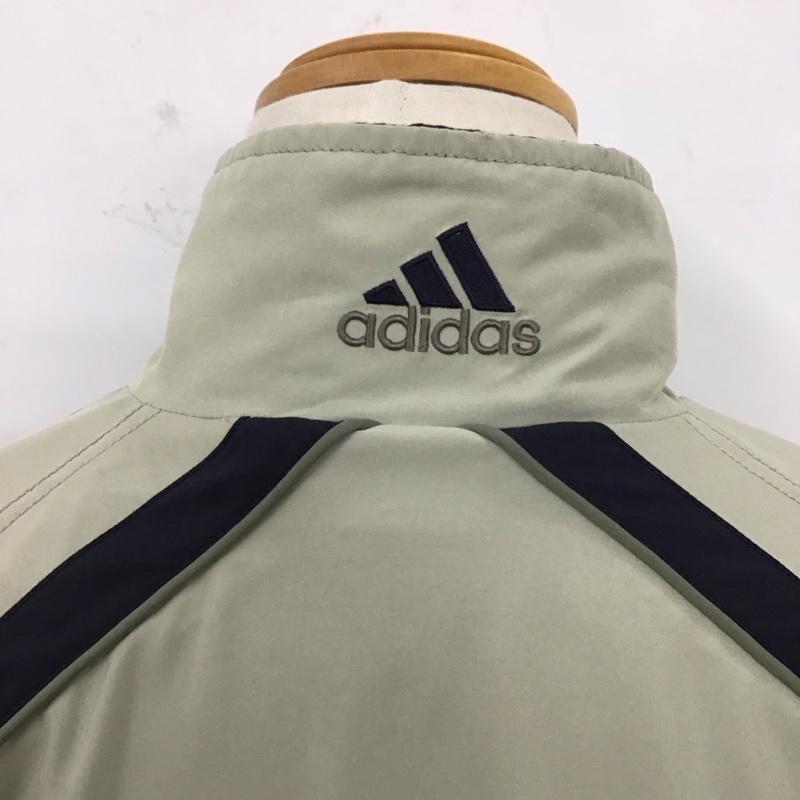 アディダス adidas ジャケット、上着 ジャケット、ブレザー ジップアップジャケット ジャンパー ジャケット ジャージ アウター L ロゴ、文字 マルチカラー / マルチカラー /  メンズ USED 古着 中古 10124695