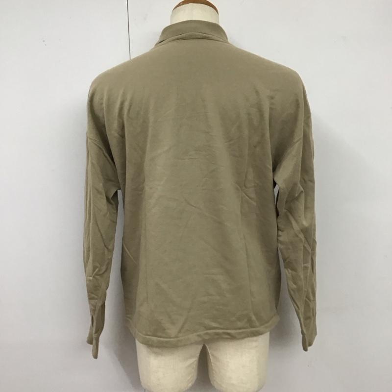 オーラリー AURALEE カットソー 長袖 長袖カットソー タートルネックカットソー ロングスリーブカットソー プリントTシャツ 3 無地 ベージュ / ベージュ /  メンズ USED 古着 中古 10119020