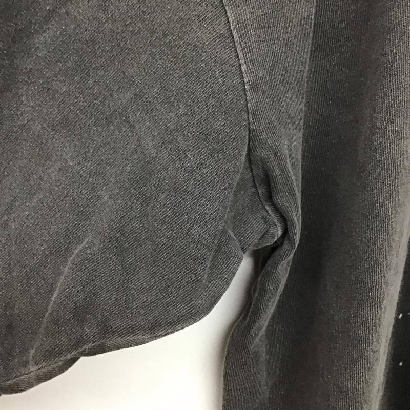 グラニフ graniph Tシャツ 半袖 半袖カットソー プリントTシャツ クルーネックカットソー L プリント ダークグレー / ダークグレー /  メンズ USED 古着 中古 10149115