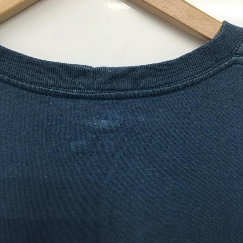 カーハート Carhartt Tシャツ 半袖 L 無地 青 / ブルー /  メンズ USED 古着 中古 10132033