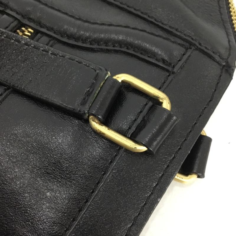 ザラ ZARA ハンドバッグ ハンドバッグ 無地 黒 / ブラック /  レディース USED 古着 中古 10144339