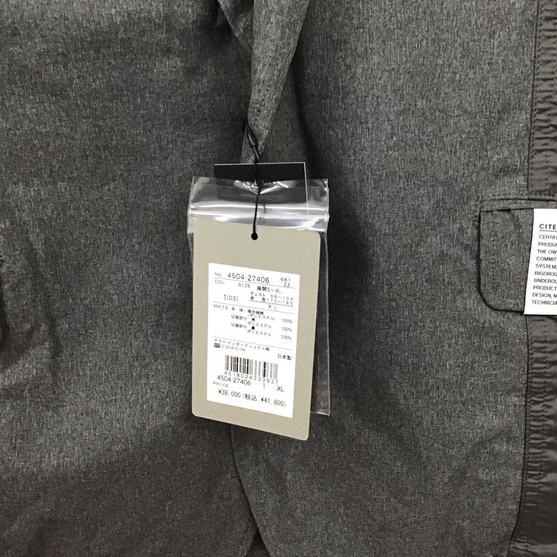 シテラ CITERA ジャケット、上着 ジャケット、ブレザー XL 無地 灰 / グレー /  メンズ USED 古着 中古 10143359