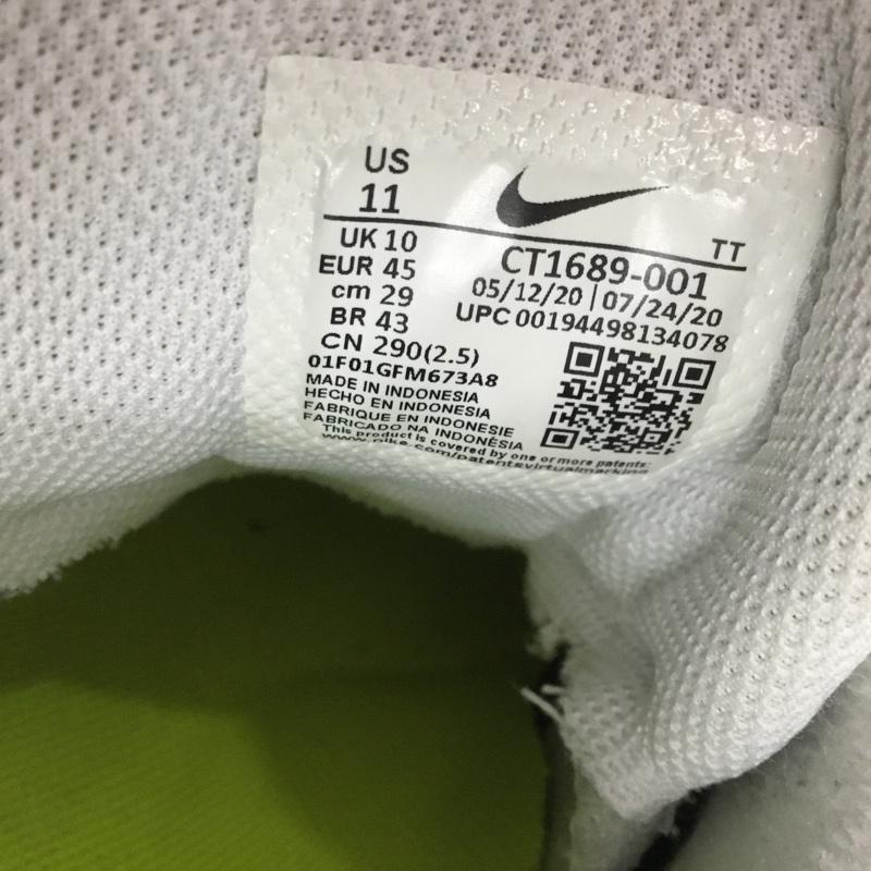 ナイキ NIKE スニーカー スニーカー CT1689-001 AIR MAX 95 OG イエローグラデーション2020 復刻 29cm 29.0cm ロゴ、文字 黒 / ブラック / X 黄 / イエロー / X 灰 / グレー /  メンズ USED 古着 中古 10145449