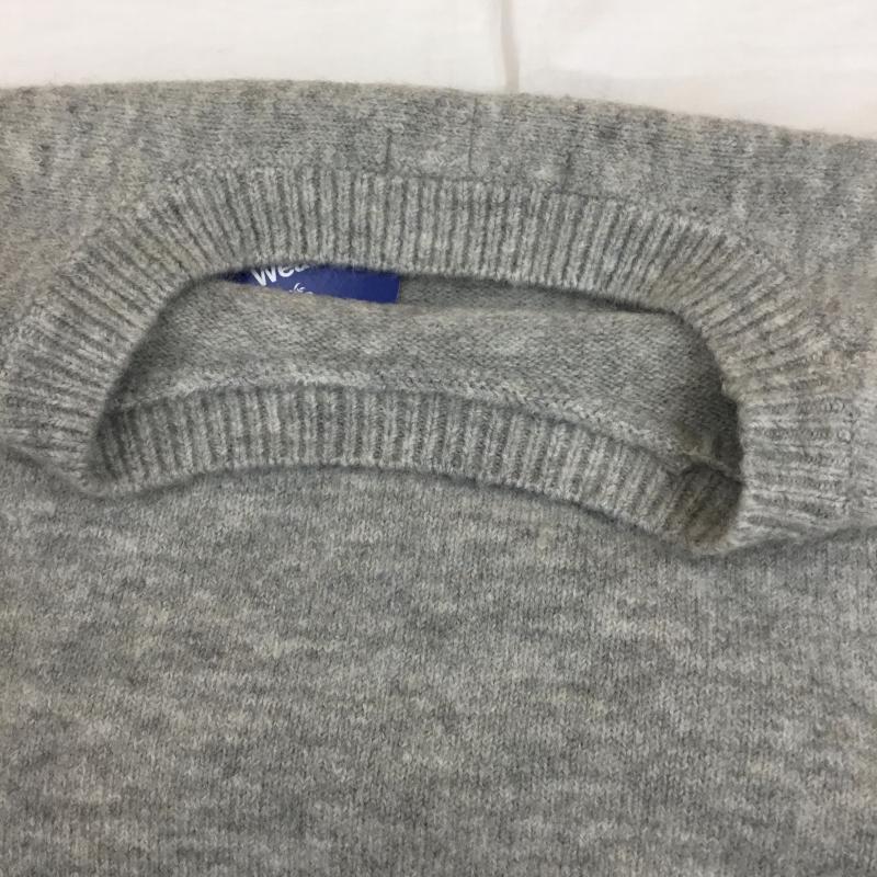 サニーレーベル Sonny Label ニット、セーター 長袖 LA37-26T701 FREE 無地 灰 / グレー /  レディース USED 古着 中古 10145410