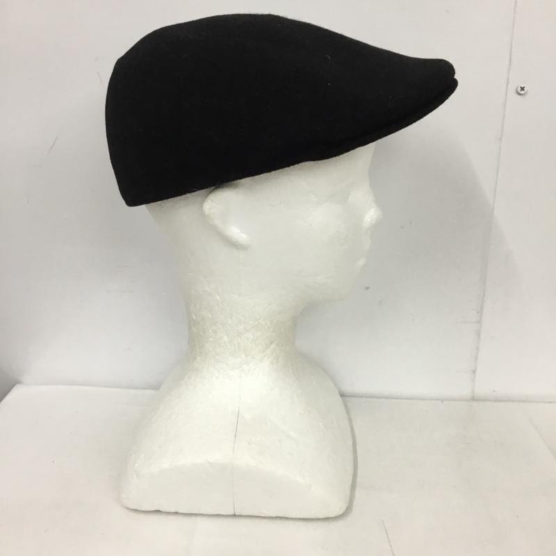 カンゴール KANGOL 帽子 ハンチング K0875FA SEAMLESS WOOL 507 タグ付き ロゴ、文字 黒 / ブラック /  メンズ USED 古着 中古 10125222
