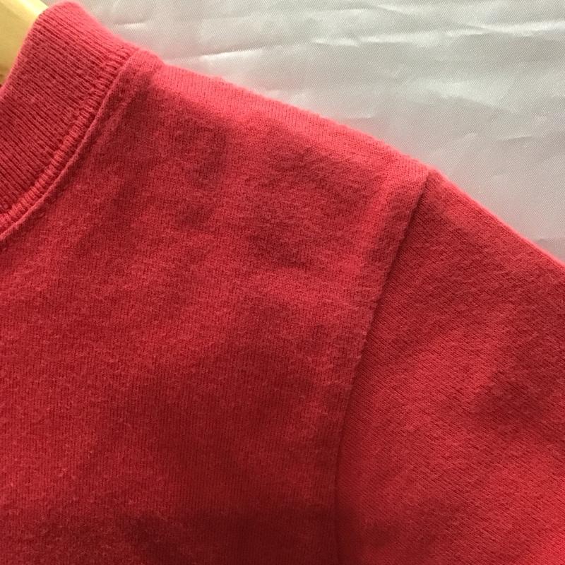 エヴィス EVISU Tシャツ 半袖 120cm キッズ 120cm ワンポイント 赤 / レッド /  ボーイズ USED 古着 中古 10116921
