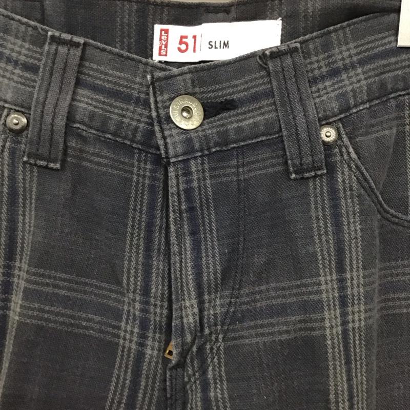 リーバイストラウスアンドコー Levi Strauss & co. パンツ デニム、ジーンズ カジュアルパンツ スリムパンツ チェックパンツ 32インチ チェック マルチカラー / マルチカラー /  メンズ USED 古着 中古 10130652