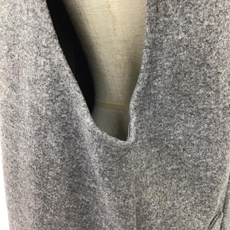 ザラ ZARA ベスト ベスト 3046 286 802 ジレベスト ロング L 無地 灰 / グレー /  レディース USED 古着 中古 10115280