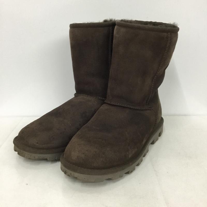 アグ UGG ブーツ 一般 5835 ムートンブーツ 26cm 26.0cm ロゴ、文字 茶 / ブラウン /  メンズ USED 古着 中古 10142177