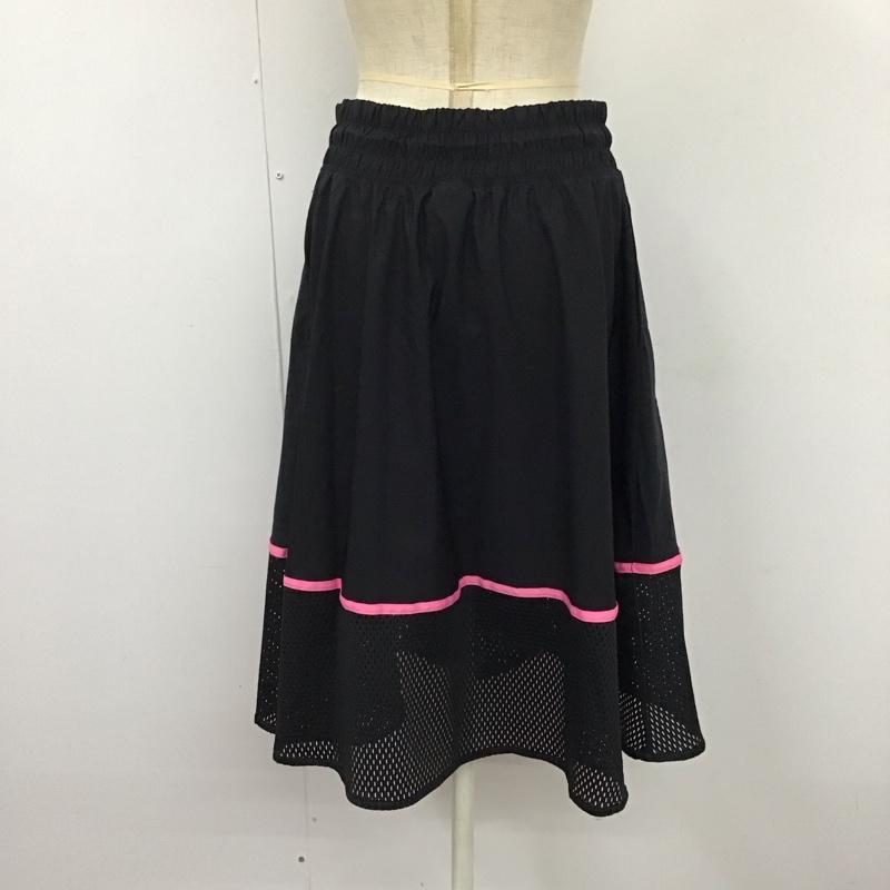 ナイキ NIKE スカート ひざ丈スカート cu4031-016 AS W NSW SKIRT MESH ウィメンズ メッシュ スカート M ロゴ、文字 X プリント 黒 / ブラック /  レディース USED 古着 中古 10121275
