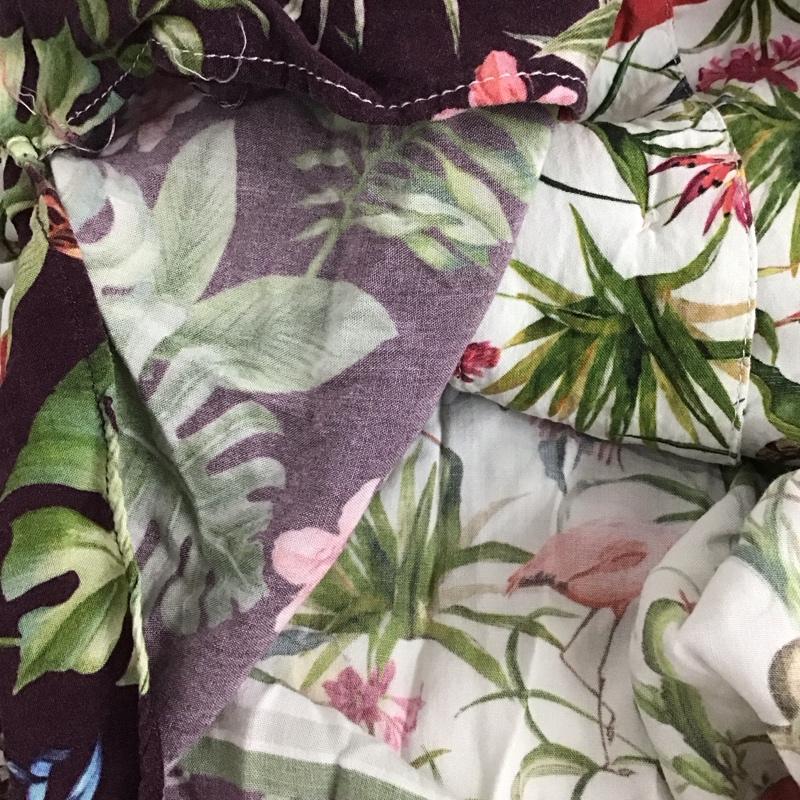 ザラ ZARA シャツ、ブラウス 半袖 半袖シャツ プリントシャツ カラーシャツ M プリント マルチカラー / マルチカラー /  メンズ USED 古着 中古 10131003